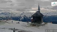 Archiv Foto Webcam Aussicht auf die Schmitten Kapelle 13:00
