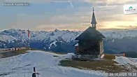 Archived image Webcam View Chapel Schmitten 15:00