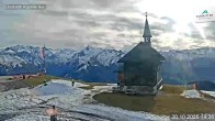 Archiv Foto Webcam Aussicht auf die Schmitten Kapelle 13:00