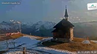 Archiv Foto Webcam Aussicht auf die Schmitten Kapelle 15:00