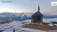 Archiv Foto Webcam Aussicht auf die Schmitten Kapelle 05:00
