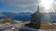 Archiv Foto Webcam Aussicht auf die Schmitten Kapelle 13:00