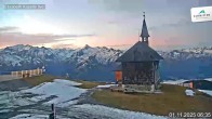 Archiv Foto Webcam Aussicht auf die Schmitten Kapelle 05:00