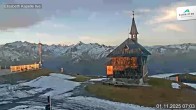 Archiv Foto Webcam Aussicht auf die Schmitten Kapelle 06:00