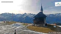 Archiv Foto Webcam Aussicht auf die Schmitten Kapelle 09:00