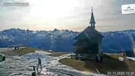 Archiv Foto Webcam Aussicht auf die Schmitten Kapelle 11:00