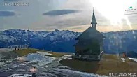 Archiv Foto Webcam Aussicht auf die Schmitten Kapelle 13:00