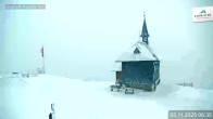 Archiv Foto Webcam Aussicht auf die Schmitten Kapelle 05:00