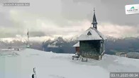 Archiv Foto Webcam Aussicht auf die Schmitten Kapelle 07:00