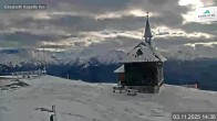 Archiv Foto Webcam Aussicht auf die Schmitten Kapelle 13:00