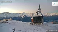 Archiv Foto Webcam Aussicht auf die Schmitten Kapelle 05:00