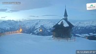 Archiv Foto Webcam Aussicht auf die Schmitten Kapelle 06:00