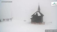 Archiv Foto Webcam Aussicht auf die Schmitten Kapelle 13:00