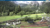 Archiv Foto Webcam Gernalm nahe Pertisau 09:00