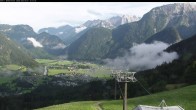 Archiv Foto Webcam Bergstation Almbahn I, Lofer 19:00