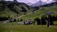 Archived image Webcam View on Almenwelt Lofer 15:00