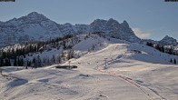 Archived image Webcam Family Express chairlift, Lofer 09:00