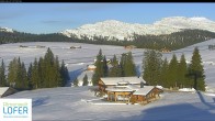 Archived image Webcam Almenwelt Lofer: hiking trail and cross country skiing trail 06:00