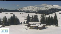 Archived image Webcam Almenwelt Lofer: hiking trail and cross country skiing trail 11:00