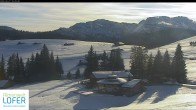 Archived image Webcam Almenwelt Lofer: hiking trail and cross country skiing trail 17:00