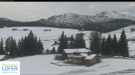 Archived image Webcam Almenwelt Lofer: hiking trail and cross country skiing trail 13:00