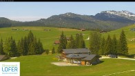 Archived image Webcam Almenwelt Lofer: hiking trail and cross country skiing trail 09:00