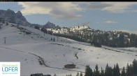 Archived image Webcam Loferer Alm: Schönbühel-view 11:00