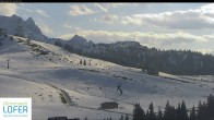 Archived image Webcam Loferer Alm: Schönbühel-view 15:00