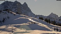 Archived image Webcam Loferer Alm: Schönbühel-view 13:00