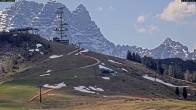 Archived image Webcam Loferer Alm: Schönbühel-view 11:00