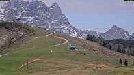 Archived image Webcam Loferer Alm: Schönbühel-view 07:00