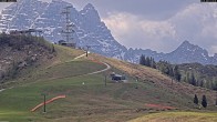 Archived image Webcam Loferer Alm: Schönbühel-view 11:00