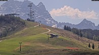 Archiv Foto Webcam Loferer Alm: Schönbühelblick 13:00