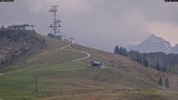 Archived image Webcam Loferer Alm: Schönbühel-view 13:00
