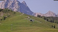 Archived image Webcam Loferer Alm: Schönbühel-view 07:00