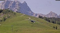 Archived image Webcam Loferer Alm: Schönbühel-view 09:00