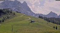 Archived image Webcam Loferer Alm: Schönbühel-view 13:00