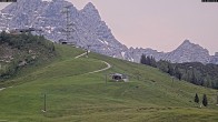 Archived image Webcam Loferer Alm: Schönbühel-view 06:00