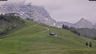 Archived image Webcam Loferer Alm: Schönbühel-view 13:00