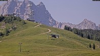 Archiv Foto Webcam Loferer Alm: Schönbühelblick 09:00