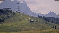Archiv Foto Webcam Loferer Alm: Schönbühelblick 13:00