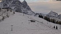 Archived image Webcam Loferer Alm: Schönbühel-view 07:00