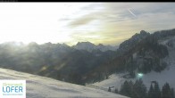 Archived image Webcam Alps of Berchtesgaden from Lofer, Tyrol 06:00