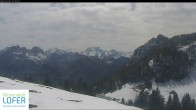 Archiv Foto Webcam Blick von Lofer auf die Berchtesgadener Alpen 09:00