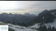 Archived image Webcam Alps of Berchtesgaden from Lofer, Tyrol 07:00