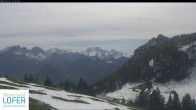 Archived image Webcam Alps of Berchtesgaden from Lofer, Tyrol 09:00
