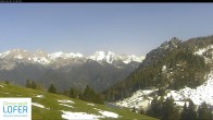 Archiv Foto Webcam Blick von Lofer auf die Berchtesgadener Alpen 15:00
