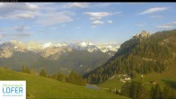 Archiv Foto Webcam Blick von Lofer auf die Berchtesgadener Alpen 19:00