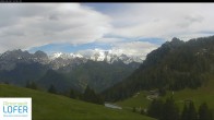 Archiv Foto Webcam Blick von Lofer auf die Berchtesgadener Alpen 13:00