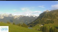 Archiv Foto Webcam Blick von Lofer auf die Berchtesgadener Alpen 17:00